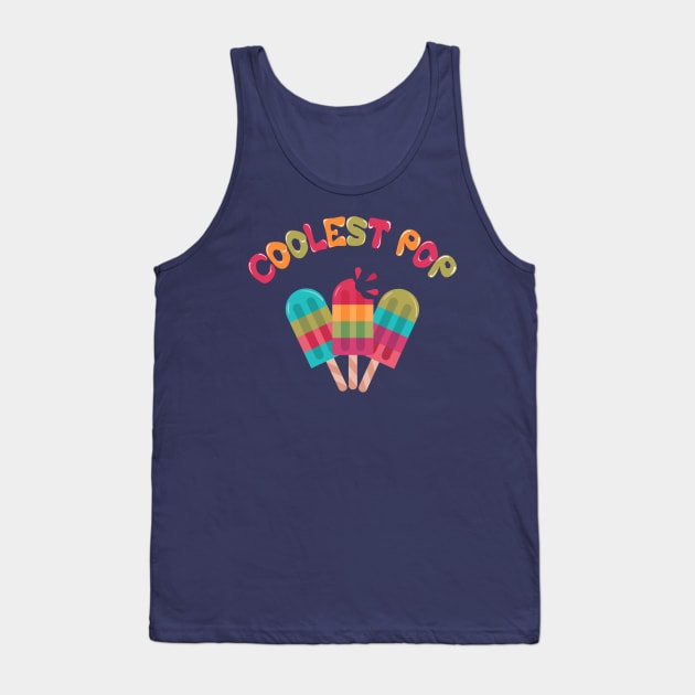 Coolest Pop Tank Top by MinnieWilks